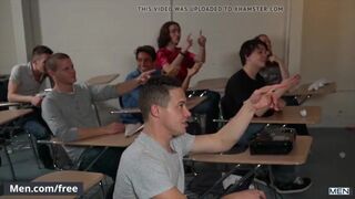 Teacher Ramon Todd fucks his student Titus after class