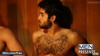 Masculine Dudes Diego Sans Blaze Burton Getting Romantic