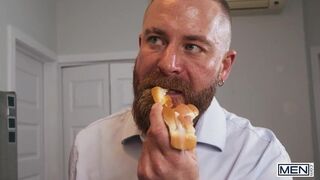 MEN - Maverick Sun Can't Get Enough Of Daddy Cakes' Dick As He Gets Fucked In Doggy & Missionary