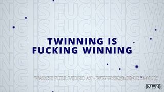 Twinning Is Fucking Winning/ MEN / Malik Delgaty, Marcus McNeil, Felix Trainor