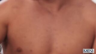 MEN - Muscular Stud MrDeepVoice Licks Dean Young's Hole, Then Fucks Him Hard In Doggystyle