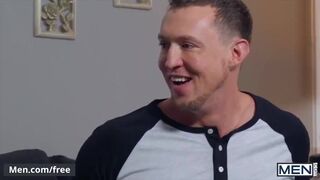 Mencom - Dude bareback cheats on his wife with hunk - Pierce Paris, Colton