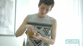 Hot Brunette Xander H Gets His Ass Deeply Fucked By James T!