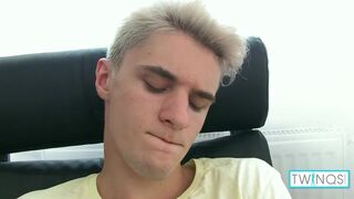 Horny Twink Alexander Plays With His Anal Ball, Dick & Ass!