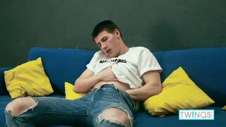 Skinny Twink George B Gets His Butt Hole Fucked By Kevin A!