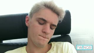 Horny Twink Alexander Plays With His Anal Ball, Dick & Ass!