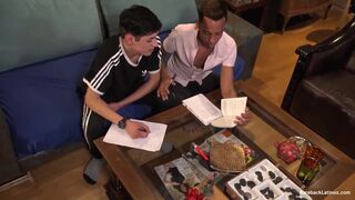 Latin Boys Giorgio and Gil Bareback