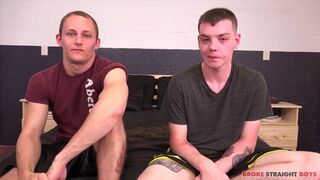 Gay Porn Scene With Bareback Creampie