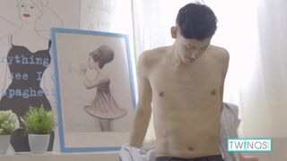 Skinny Cub Logan Gives Horny Boy Nico A Messy Fuck Session!