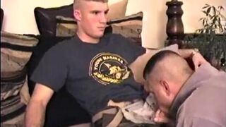 Sucking Off Straight Soldier CJ