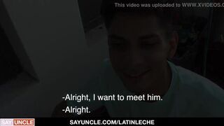 DylanLucas latino leche drilled in his tigh asshole and throat