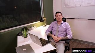 Exhausted Jocks Use Each Others Cocks To Destress