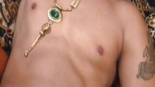 Sexy Latino Khaladun Jerks Off