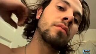 Straight Bam Strokes His Cock And Fucking A Fleshlight