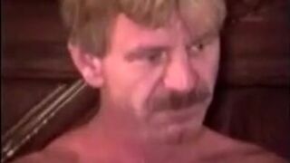 Ex convicts reunite and give bukkake shower