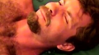 Hairy straight redneck gets facial treatment