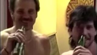 Ex convict is buffing the knob