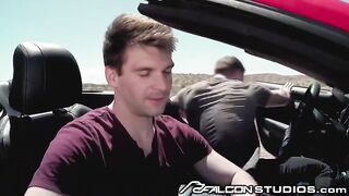 Cute College Boy Blows Hot Daddy Alex Mecum In Pickup Truck