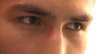 Twinkie sprays cum as he is analled by his boyfriend