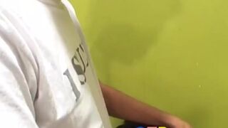 He enjoys taking a giant prick up his tight hairy asshole