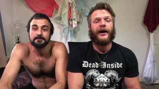 Bearded Hunks Mason Lear & Brian Bonds Play During Quarantine
