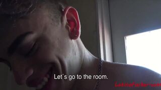 Horny Blue Eyed Teen Boy Fucks For Money