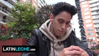 Inexperienced Straight Boy Nate Wayne Gets His Tight Asshole Stretched On Camera - Latin Twink