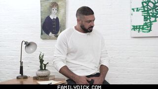 Muscular Stepdaddy Plows His Growing Boy’s Butthole