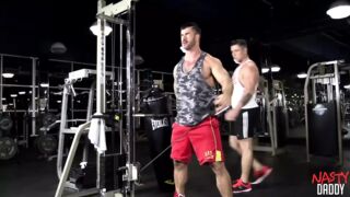 Daddy Fit Adam Killia Rubs Cock Into Trenton Ducati Ass