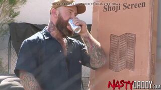 Daddy Tattooed Jack Dixon Barebacks Donnie Argento