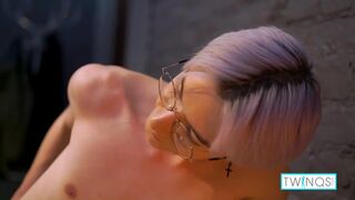 Exotic Nerdy Twink Karol Gajda Masturbates And Cumshots!