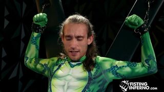 Hero's Chained & Fisted By Hunk Villain