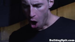 Masculine inked lad rimmed before assfucking