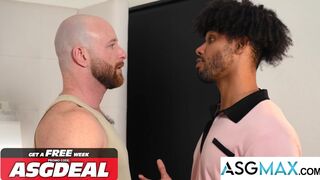 Hot Hairy Hunk Gets His Ass Pounded Hard By His Neighbour