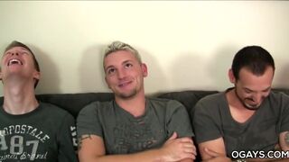 Five men circle jerk