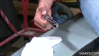 1st time with a toy - Ricky Larkin