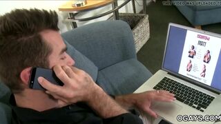 Horny muscular gays fuck each other