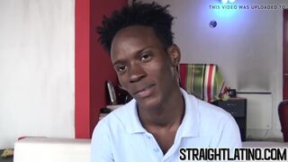 Straight guy endures bareback BBC pounding