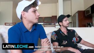 Latin Twink - Octavio Welcomes Ragel & Lucca to the Cancun paradise where clothing is optional Part1