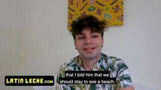 Latin Twink - Meeting My Sexy Hunk Step Father And Fuck Him