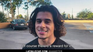 Latino Fanboy Sucks A Cameramans Cock