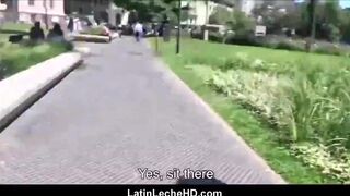 Spanish Latino Jock Sex With Stranger Making Film POV