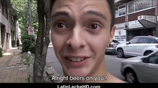 Straight Amateur Latino Twink Paid Cash Fuck Two Gay Guys