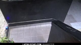 Latin- Latino Boy Gets Covered In Cum By Four Hung Guys