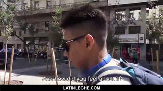 Latin - Bubble butt latin jock gets paid to suck cock