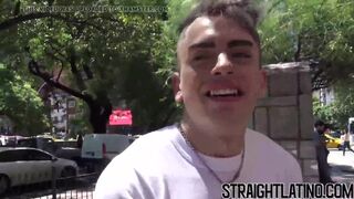 Latin; Latino bottom picked up and stuffed with bare dick