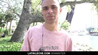 Latin - Broke Latin stud sucks and fucks a stranger