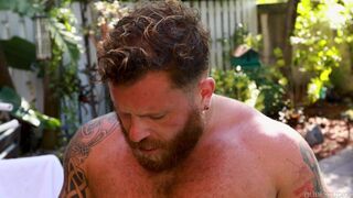 Bearback - Husky Bears Fuck Raw By The Pool