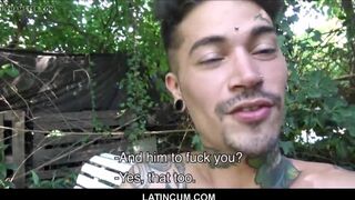 Two Young Amateur Latino Boys