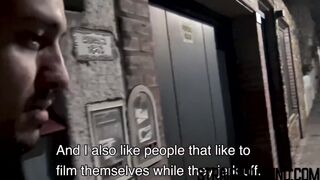 Straight latino paid to bareback cum eating jock teen